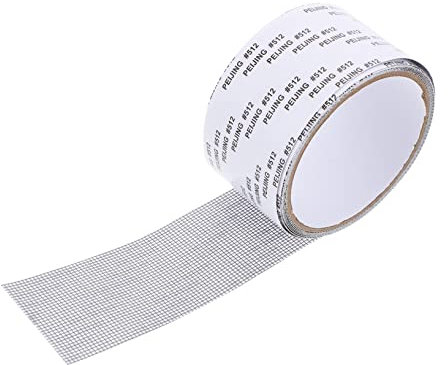 Yardenfun 1 Rolle Bildschirmreparaturaufkleber Bildschirmband Bildschirmpatch rahmen Bausatz screen repair tape bildschirm reparaturband Fenstergitter Reparaturset für Fliegengittertüren PVC