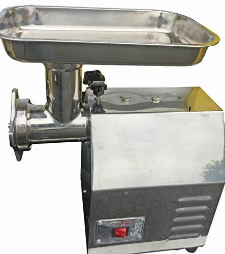 Davlex Commercial Mincer Size 12 Butchers Meat Grinder, Heavy Duty 120 Kilos per Hour Professional Machine