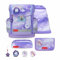 Belmil Classy Plus Schulranzen Set 5-teilig mit Brustgurt (405-78/AG/S) (Over The Rainbow)