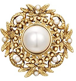 Vintage-Brosche mit Ausschnittmuster, für Kleid, Jacke, Mantel, Hemd, Anstecknadel, Zubehör