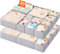 Lifewit 20 Pack Drawer Organiser, Dresser Underwear Storage Bins, Foldable Fabric Drawer Dividers, Draw Organisers for Baby Clothes Storage, Dorm Room Essentials for Baby Clothing, Bra, Socks, Scarf