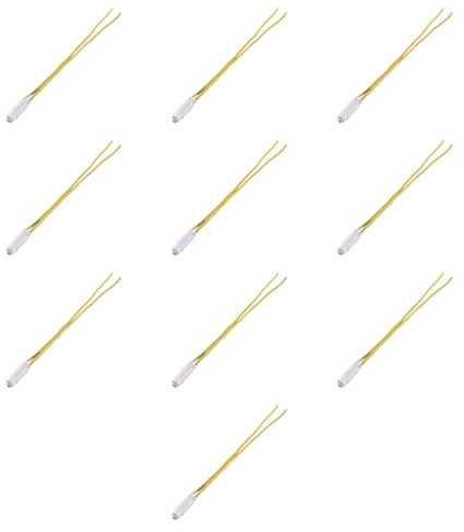 10 LUCI DI CORTESIA, GIALLO, COMPATIBILE CON VIMAR ARKE', SPIA LUMINOSA PER INTERRUTTORI E PULSANTI NERI, MODULI E FRUTTI 100% COMPATIBILI, MATERIALI DI ALTA QUALITA'