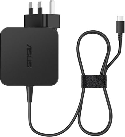 vencoss 65W USB C AC Adapter Laptop Charger Compatible With Asus ZenBook13 14 15 Chromebook Transformer ExpertBook C302C C213 C214 C436 C523 ADP- 45EW B UX390UA UX325 UX393 UX371 B9450FA B9450CEA