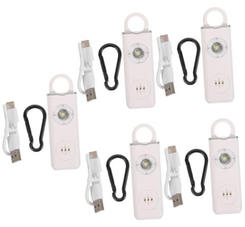 Veemoon 5 Juegos Seguridad Personal Recargable con Mujeres de Práctico y y Seguridad Personal Situaciones