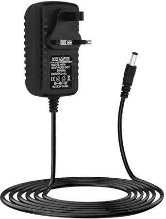 5V 1A Power Supply Adapter AC to DC, 5V Charger 5.5mm X 2.5mm Plug with 1m Cable, AC Adapter 100-240V 50 60HZ, Safety Universal Adaptor for LED Strip Light CCTV Router Speakers