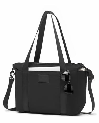 KONO Damen Tote Bag Shopper Tasche Groß Umhängetasche Handtasche Leicht Schultertaschen 15,6 Zoll Laptoptasche für Arbeit Reisen Schule Büro Einkaufen