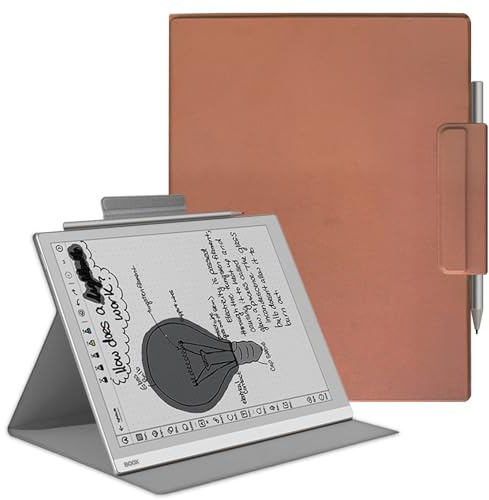 Custodia magnetica con supporto per Onyx Boox Go 10.3 /BOOX Tablet Go 10.3 Gen II Lumi ePaper Ultra-sottile e leggera, con funzione di accensione e spegnimento automatico, fibbia magnetica e chiusura