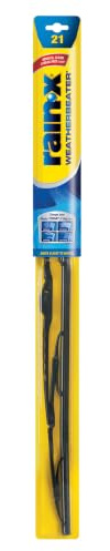 Rain-X RX30221 WeatherBeater Wiper Blades, 21 Windshield Wipers (Pack Of 1), Automotive Replacement Windshield Wiper Blades That Meet Or Exceed OEM Quality And Durability Standards