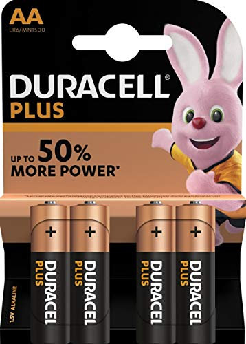 Duracell MN1500 - Batterie alcaline aa pf lr6 (4 unità)