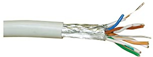 InLine® Verlegekabel, SF/UTP, Cat.5e, AWG24 CU, halogenfrei, 100m