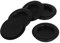 sourcing map a15050500ux0917 Kabeldurchführungen, Gummi, geschlossen, 25 mm, Schwarz, 5 Stück de