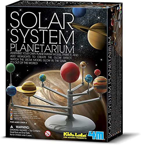 4M 3427 Solar System Planetarium, Kit, Multicolor, 1 EA
