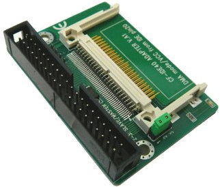 KALEA-INFORMATIQUE Adaptateur pour Carte mémoire Compact Flash CF vers IDE 3.5 40 pin, avec Support DMA UDMA