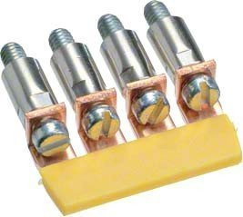 Hager Verbindungssteg isoliert 4qmm 10-fach KWJ04B10 3250613931353