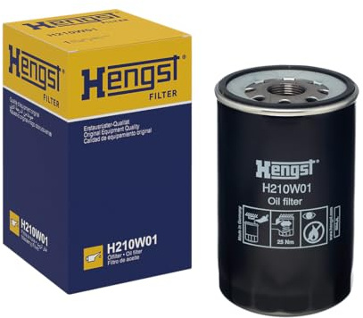 HENGST - Ölfilter H210W01 - Öl-Anschraubfilter für KFZ | Hochwertiger Motorölfilter für KFZ mit Otto- oder Dieselmotor - Robuster Ölfilter mit hoher Schmutzaufnahmefähigkeit
