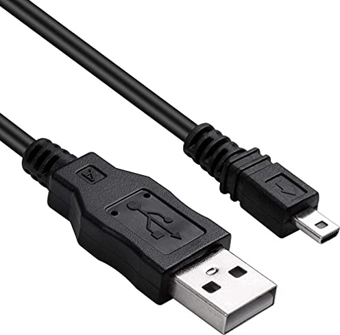 DragonTrading - USB Data Cable Lead for Fuji Finepix Camera A100 F70EXR F80EXR F300EXR F500EXR - Compatible with PC & Mac