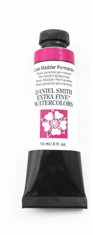 Daniel Smith : Watercolour Paint : 15ml : Rose Madder Permanent : Series 2