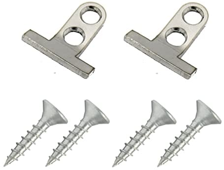 2 x fissaggio frontale lavastoviglie adatto per BSH Bosch, Siemens, Neff, supporto in acciaio inox per porta lavastoviglie