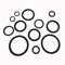 10 x O-Ring Schnurstärke 2,0 mm NBR Ø 7 x 2 mm