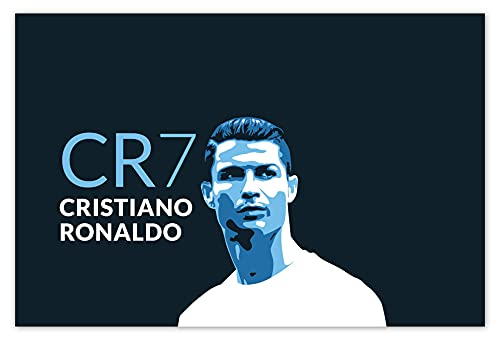 H4650 Wandtattoo, Motiv: Cristiano Ronaldo Fußballer, 120 x 80 cm