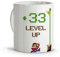 LolaPix Tazas originales. Tazas personalizadas. Tazas desayuno originales. Varios diseños. CUMPLEAÑOS LEVEL UP