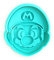 Emporte-pièce Mario 2 pièces avec emporte-pièce et marqueur pour biscuits avec résultats professionnels.