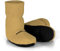 Circle Five Mikrowellen Hausschuhe mit Leinsamen Füllung Körnerpantoffeln mit hoher Schaft für Damen und Herren Farbe Beige Größe 41-45