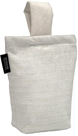 McAlister Textiles Hamleton | ungefüllter Türstopper, Sack | 21 x 17cm | Beige Natur