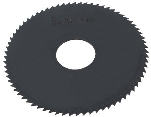 Ruilogod Charpentier Woodworker 100mm x 1,0 mm x 72eeth hss scie circulaire lame noire