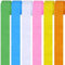 6 Rollen Bunt Krepppapier,Regenbogen kreppbänder Hintergrund Luftschlangen Papier Rainbow Crepe Paper Bastelkrepp für Party Dekoration und Handarbeiten Papierkunst 6 Farben (Set 1)