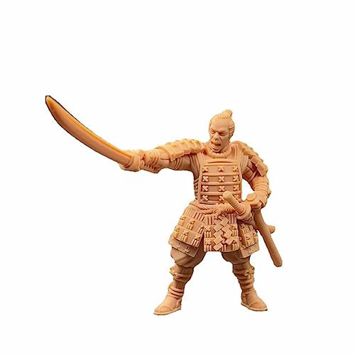 ZEDACAKAI 1/43 Figura Guerriero Fantasma con Arma Soldato Modello Miniatura Scena GK Bisogno di essere Colorato da YourselfNo6