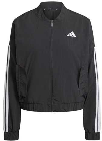 adidas Donna ESSENTIALS 3-STRIPES LIFESTYLE WOVEN BOMBER JACKET