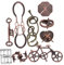 Toyvian 9 Teiliges Intelligentes Luban Schloss Spielzeug Party Rätsel Rätsel Aus Metall Rätsel Aus Metall Puzzle Spiele Entriegelungsrätsel Spielzeug Metallschloss Spielzeuge