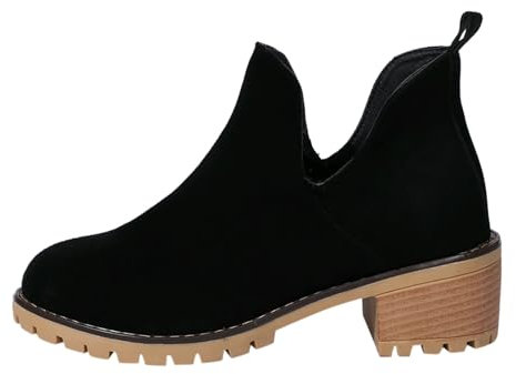 Stivali Donna con Tacco e Plateau Stivaletto Donna Estivo con Zeppa Tronchetti Estivi Donna Stivali Donna Estivi Stivali da Cowboy da Donna Stivali con Tacco Stivaletti Stivali Donna