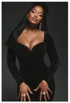 cpdba Exklusive Kunst, wunderschöne Sängerin und Schauspielerin, Keke Palmer, ästhetisches Portrait-Poster, 1 Leinwand-Poster, Schlafzimmerdekoration, Landschaft, Büro, Raumdekoration, Geschenk, 20 x