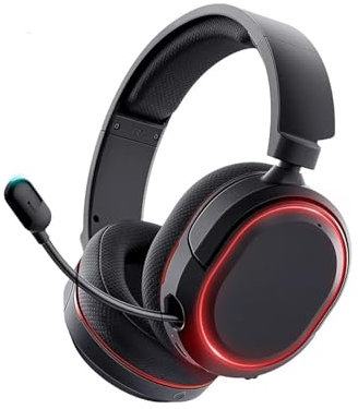 Casque Audio à Oreilles Libres Casque De Jeu Bluetooth 5.3 2.4G Casque 7.1 Surround 5 Ms Faible Latence ENC Micro pour PC Téléphone Switch Casque Bluetooth