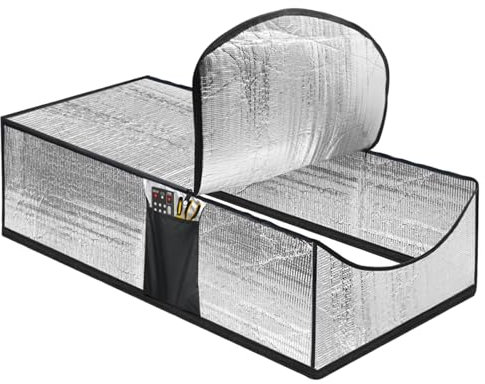 Isolationsabdeckung, Dachbodenabdeckung, Dachbodentreppen-Isolierung, Dachboden-Zugangsabdeckung, effektive Isolierung, wasserdichtes Design, einfach zu installieren und zu verwenden, zwei kleine