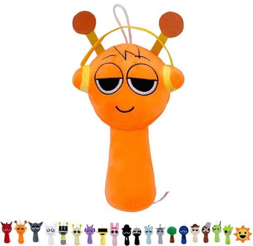 SIUVEY Sprunki Plush,Sprunki Plushies Toy,Sprunki Wenda Plush,Soft Stuffed Animal Pillow Figure Doll Christmas Birthday Gifts for Adult Kids (A11)