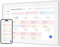15.6 inch Digital Photo Frame Digital Calendar FHD 1920x1080 Smart Touchscreen Interactive Display for Family Schedules 32GB Memory Wall -Mounted Share Photos and Videos via App from Anywhere