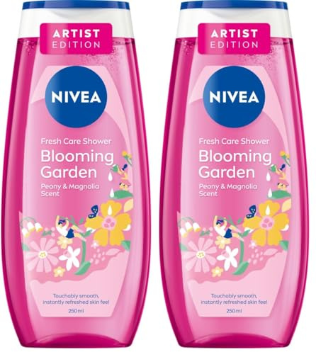 NIVEA Blooming Garden Gel Douche 250ml (Lot de 2)