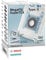 Bosch MegaFilt SuperTex Type G - Bolsas de recambio para aspiradoras - 4 unidades