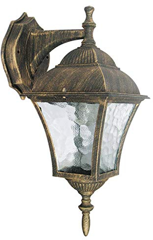 Antike Wand-Außenleuchte IP43 LE 2/1/871 aus Aluguss Außenlampe Wandleuchte Lampe Leuchte