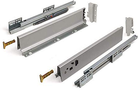 SOTECH Schubkastensystem SO-BOX grau Höhe: 84 mm Tiefe: 450 mm