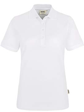 HAKRO Damen Polo-Shirt Classic - 110 - weiß - Größe: XL