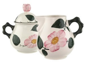 Villeroy & Boch Wildrose Milch & Zucker Set 2tlg.