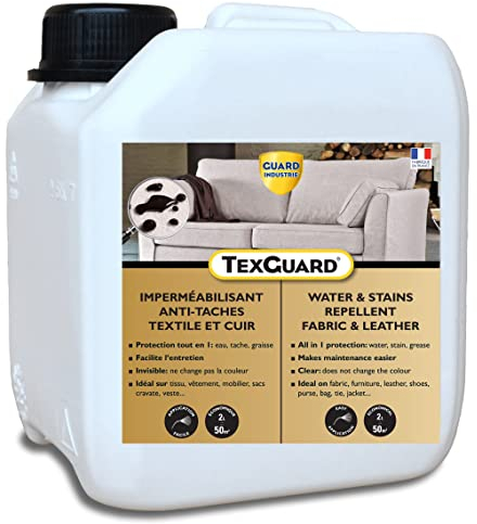 Tratamiento anti manchas para telas o cuero – Texguard 2L (incluye pulverizador)