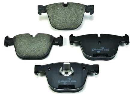 HELLA 8DB 355 013-171 Bremsbeläge - für Verschleißwarnanzeige vorbereitet | Kompatibel mit: BMW X5, X5, X6, X6