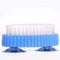 Identités Suction Cup Nail Brush, Rubber or silicone, White