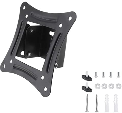DiGiYes Universal TV Wall Mount Bracket Fixed Flat Panel TV Frame Support 10 Degrees Tilt for 14-26 Inch LED Screens Monitors