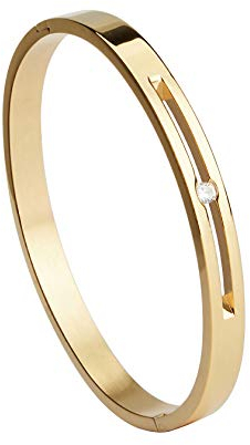 MILAKOO Armbänder für Damen Edelstahl Armband Inspirierende Geschenke für Damen Freundschaftsschmuck 8mm